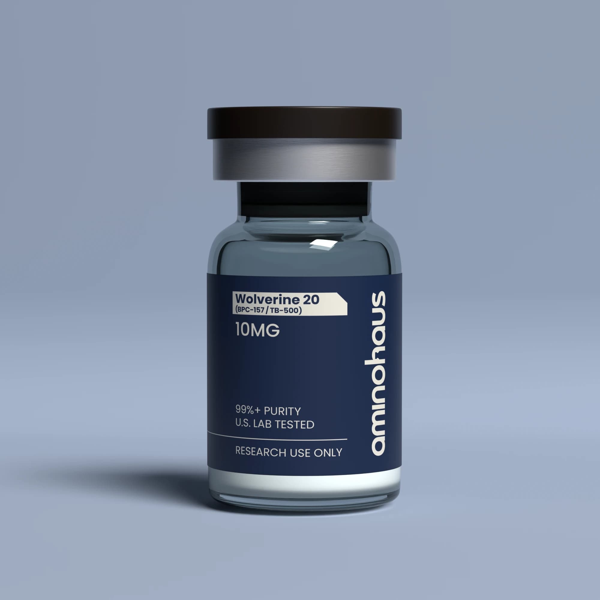 Wolverine (BPC-157 & TB-500) 10mg peptide vial